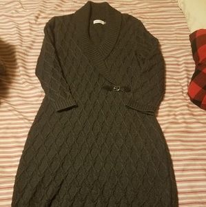 Sweater dress by Calvin Klein